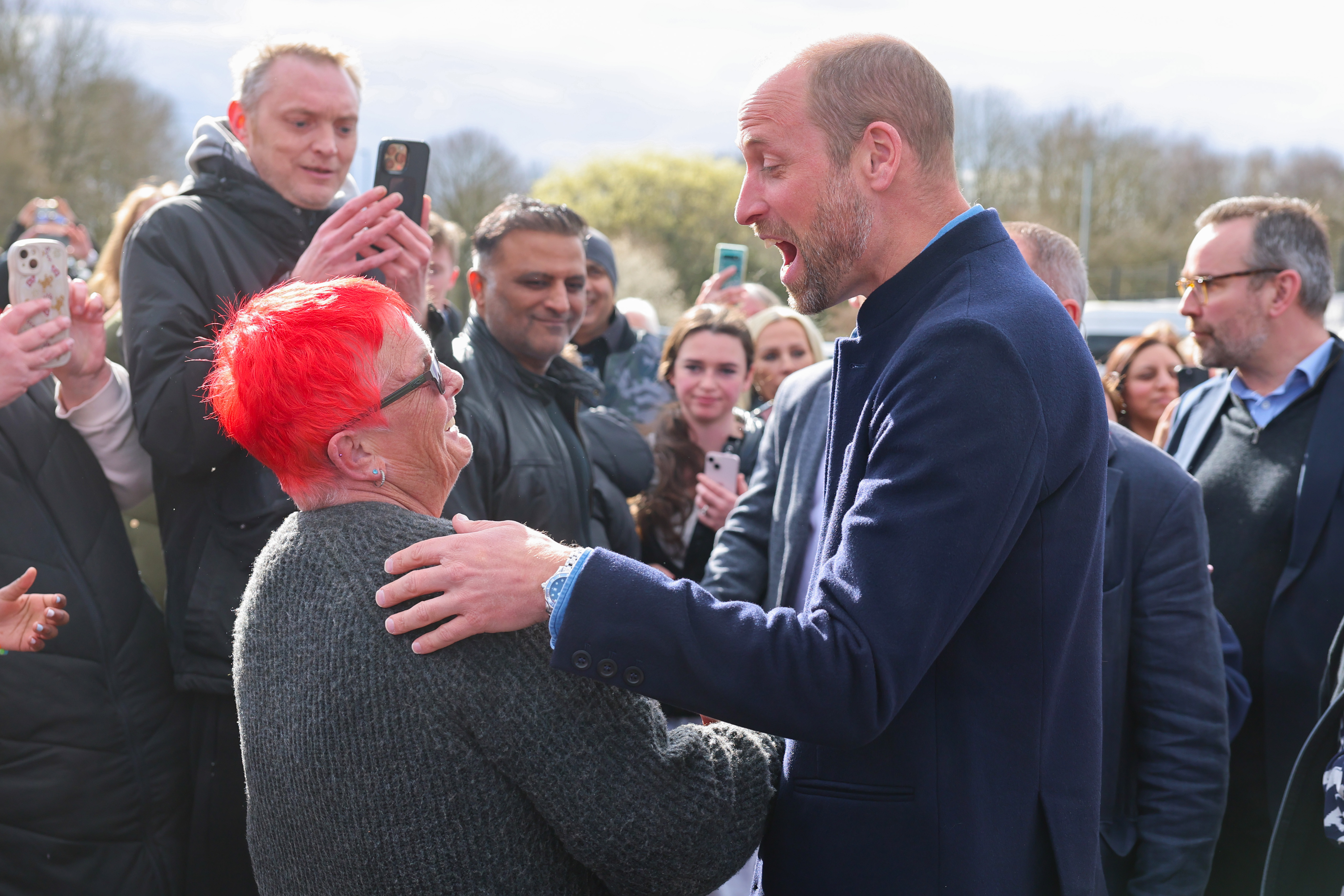 Prince William at Sporting Khalsa FC in Willenhall, England | Source: Getty Images