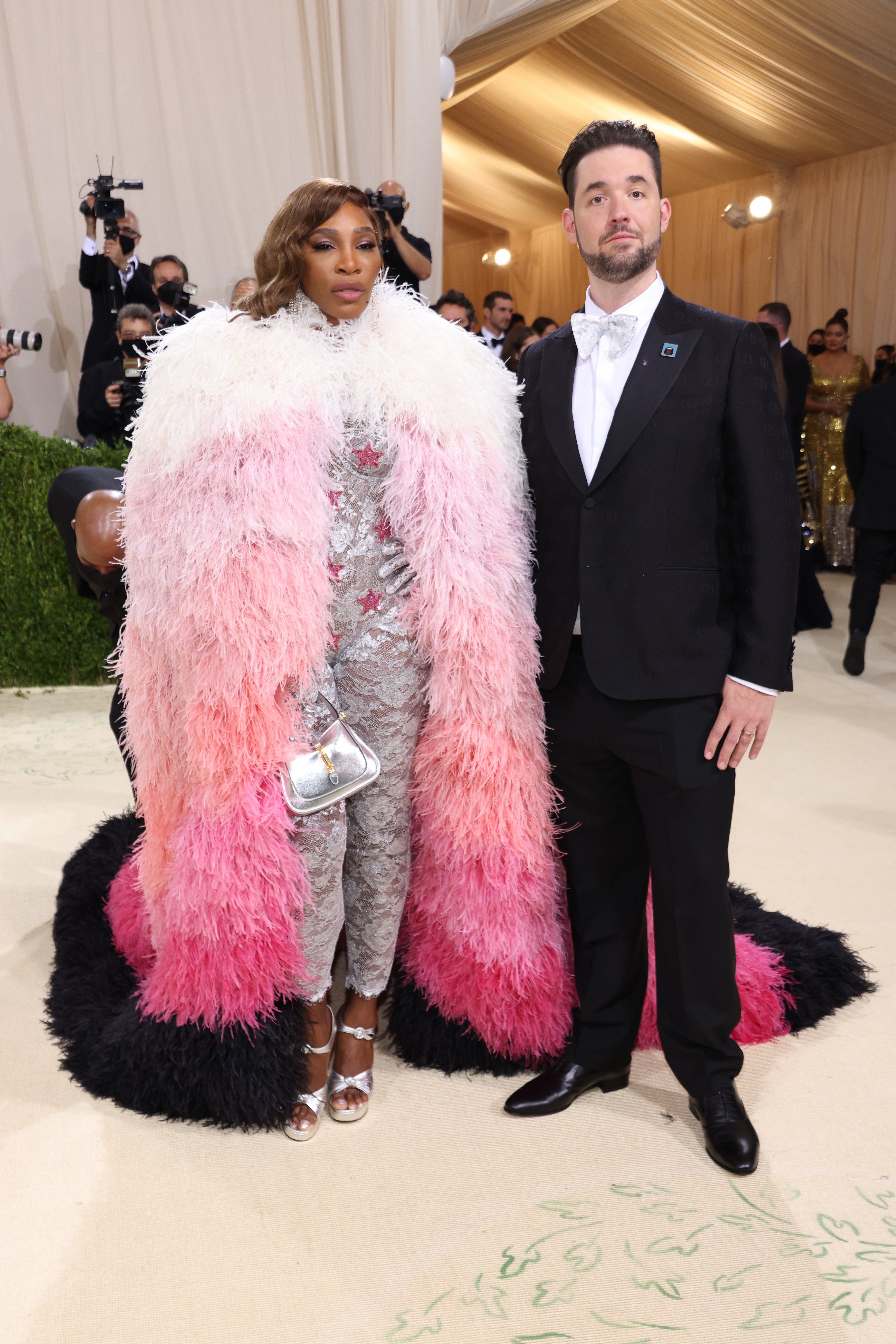 Serena Williams and Alexis Ohanian at The Met Gala Celebrating In America: A Lexicon Of Fashion on September 13, 2021, in New York City. | Source: John Shearer/WireImage/Getty Images