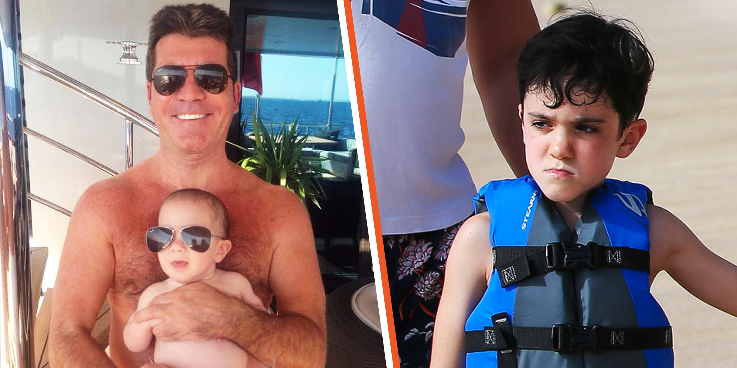Simon Cowell and Eric Cowell | Eric Cowell | Source: Getty Images | twitter.com/SimonCowell