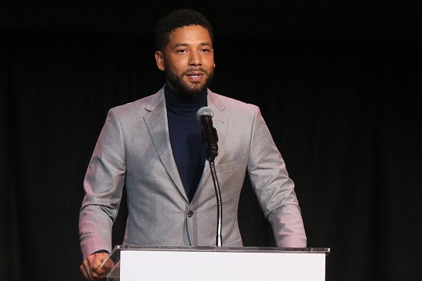 Jussie Smollett speaks at the Children's Defense Fund California's 28th Annual Beat the Odds Awards on December 6, 2018 | Source: Getty Images/GlobalImagesUkraine