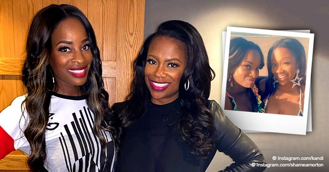 Kandi Burruss & Shamea Morton of RHOA Show off Their Curves in Bikinis ...