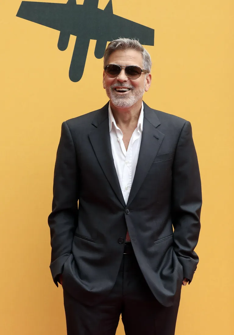 George Clooney lors de la photocall de "Catch-22" au cinéma Space Moderno, le 13 mai 2019, à Rome, en Italie | Source : Getty Images