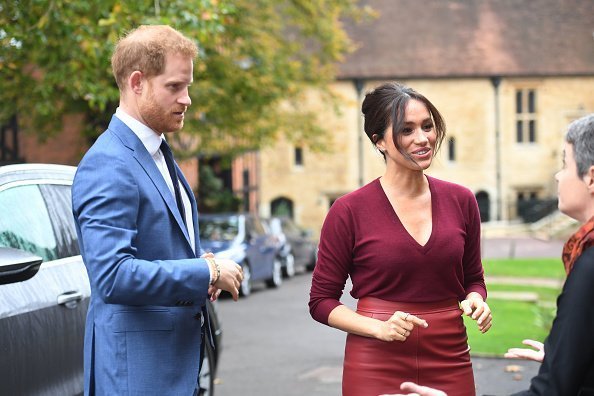  Meghan, Duchess of Sussex and Prince Harry, Duke of Sussex attend a roundtable discussion on gender equality with The Queens Commonwealth Trust (QCT) and One Young World at Windsor Castle | Photo: Getty Images