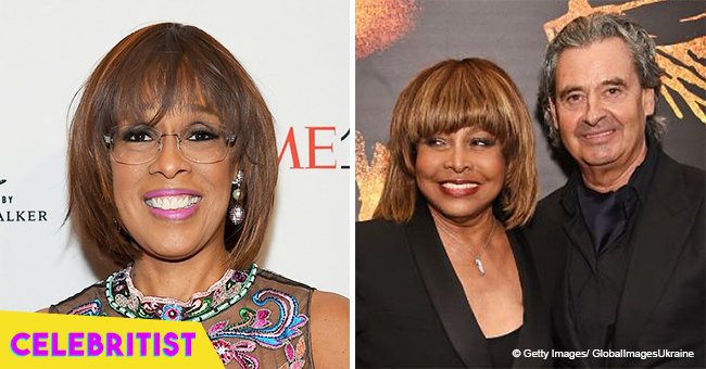 Gayle King is all smiles in recent picture with Tina Turner and her husband Erwin