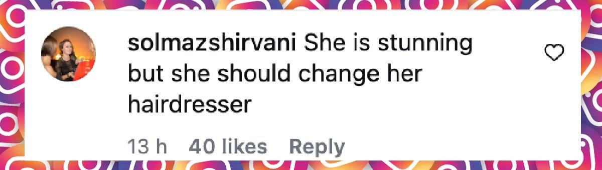 A netizen's comment on Princess Kate, dated February 23, 2026 | Source: Instagram/princesswcloset