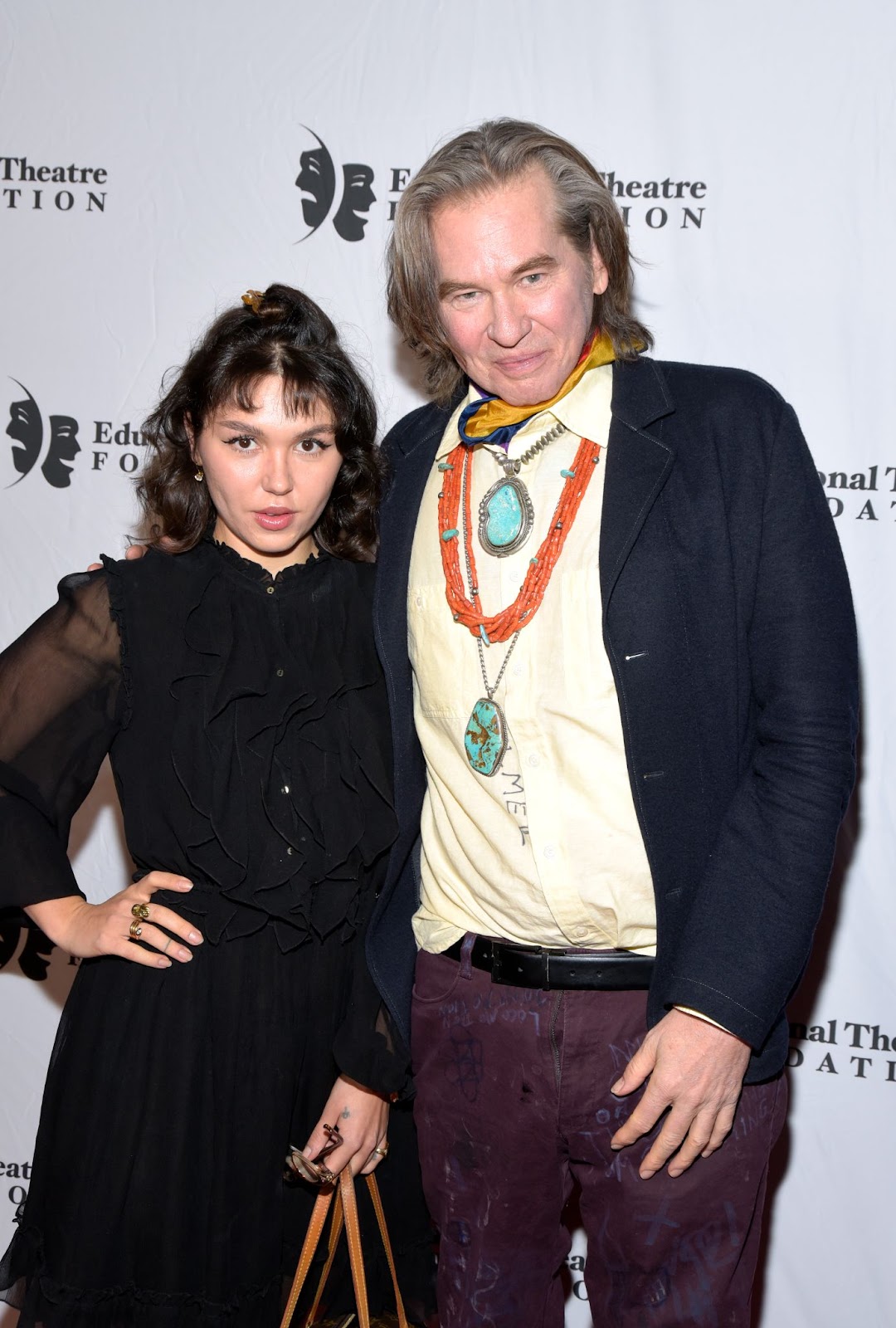 Mercedes and Val Kilmer at the 2019 annual Thespians Go Hollywood Gala on November 18, 2019, in Los Angeles, California. | Source: Getty Images