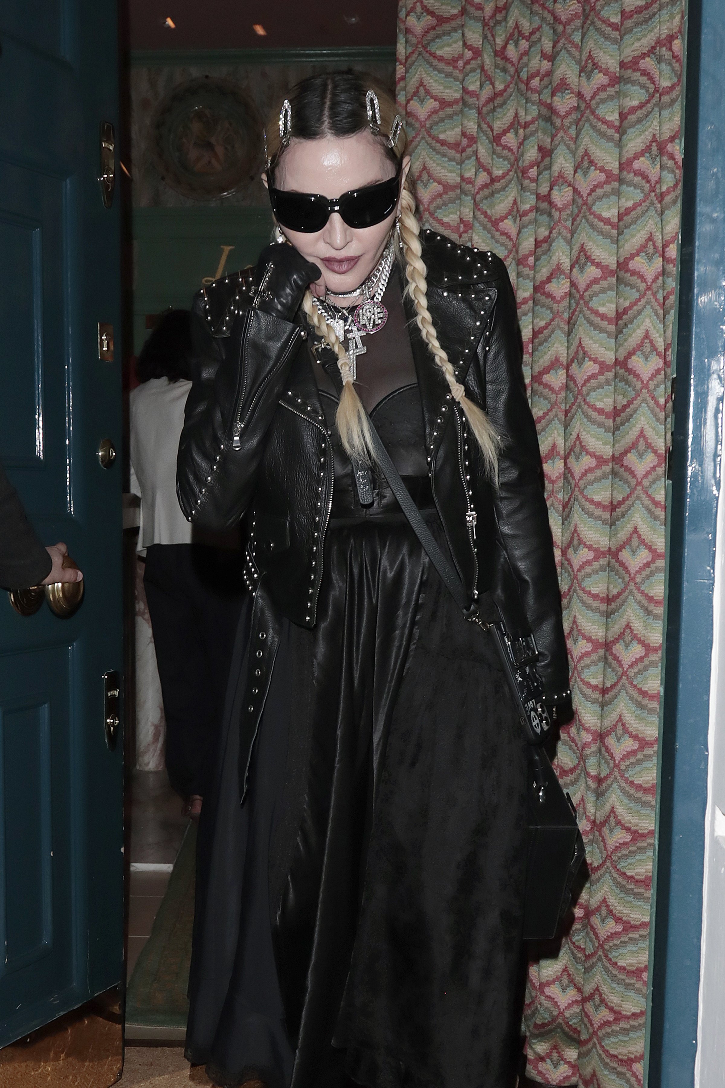 Madonna seen at Oswald’s club on May 24, 2022, in London, England | Source: Getty Images