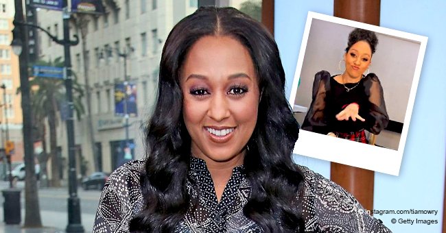 'Sister, Sister' Star Tia Mowry Was in a Good Mood While Dancing on ...