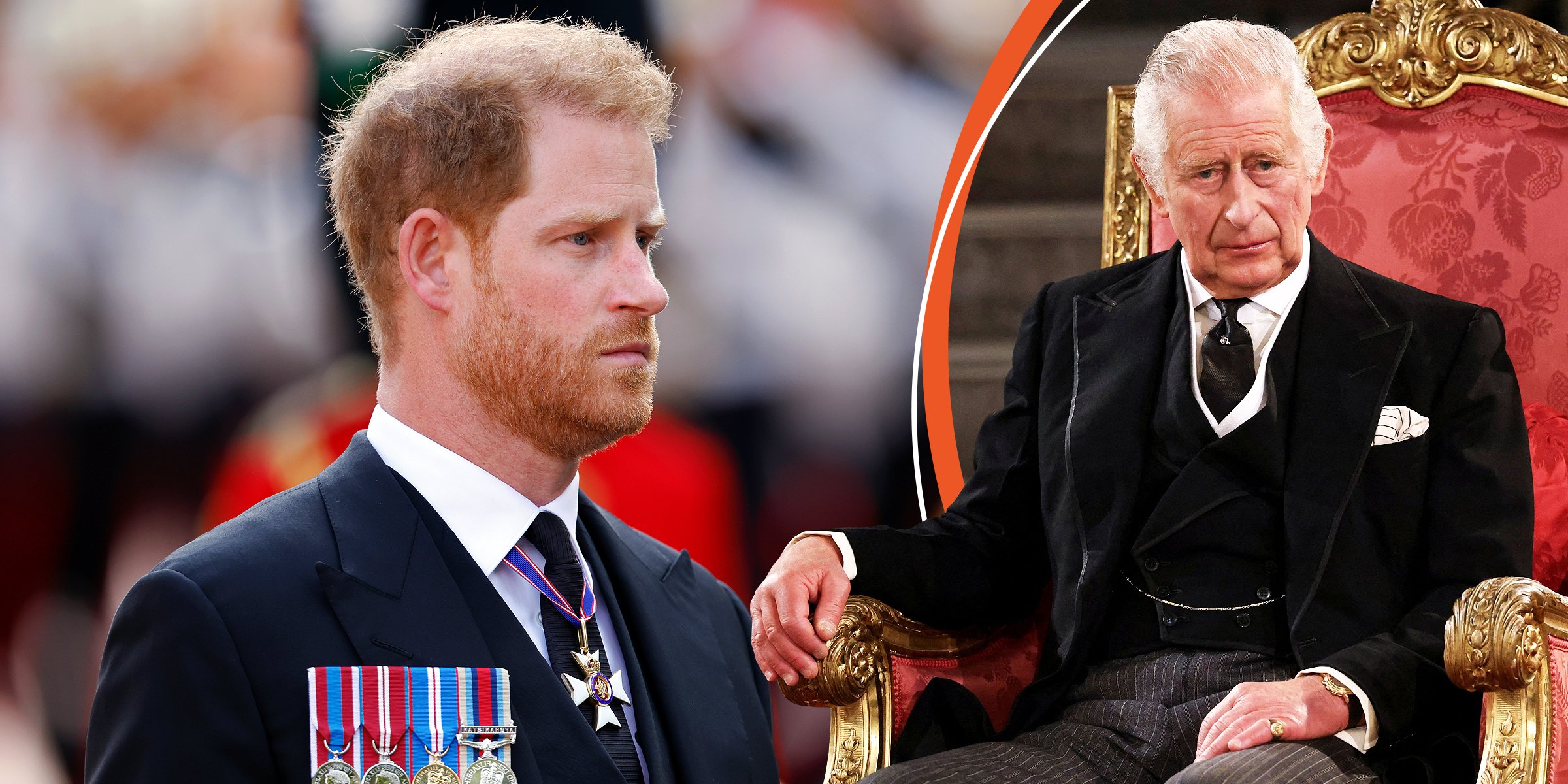 Prince Harry and King Charles III. | Source: Getty Images