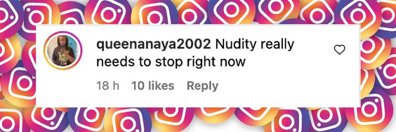 A fan shares their views on nudity on "The Boys" after Jack Quaid's statements, from a post dated November 3, 2024 | Source: Instagram/people/