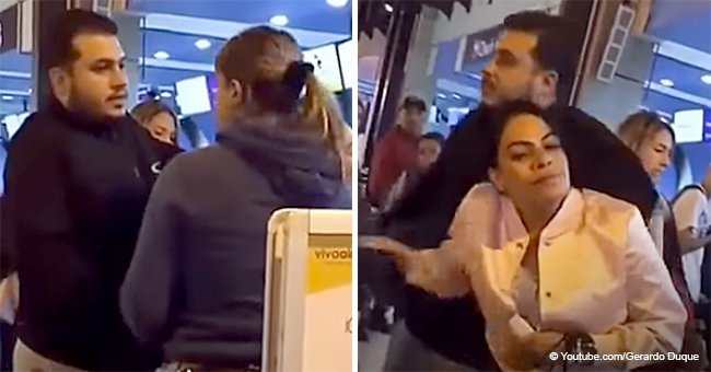 Woman catches husband with another woman at airport sneaking off on romantic getaway in viral video