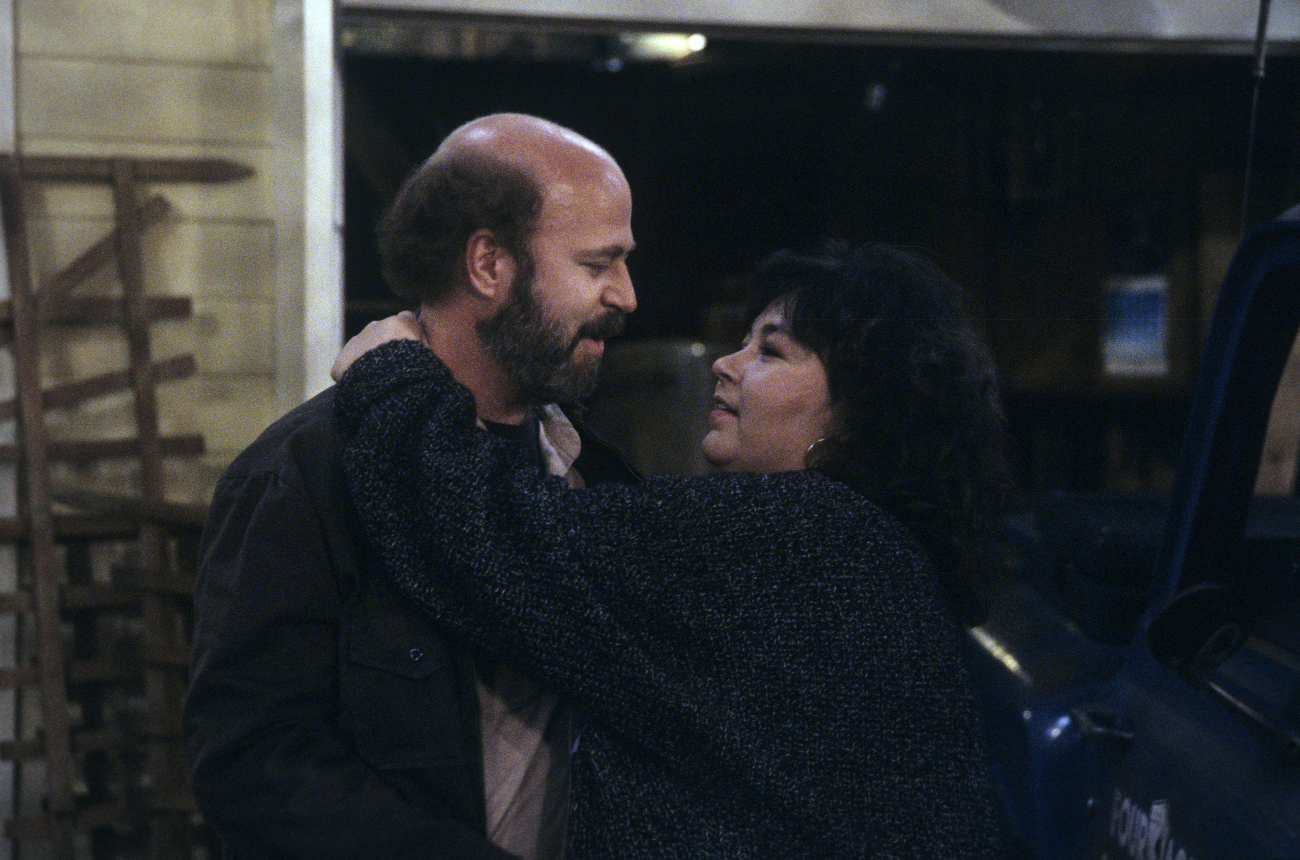Bill Pentland and Roseanne Barr in 1988 | Source: Getty Images
