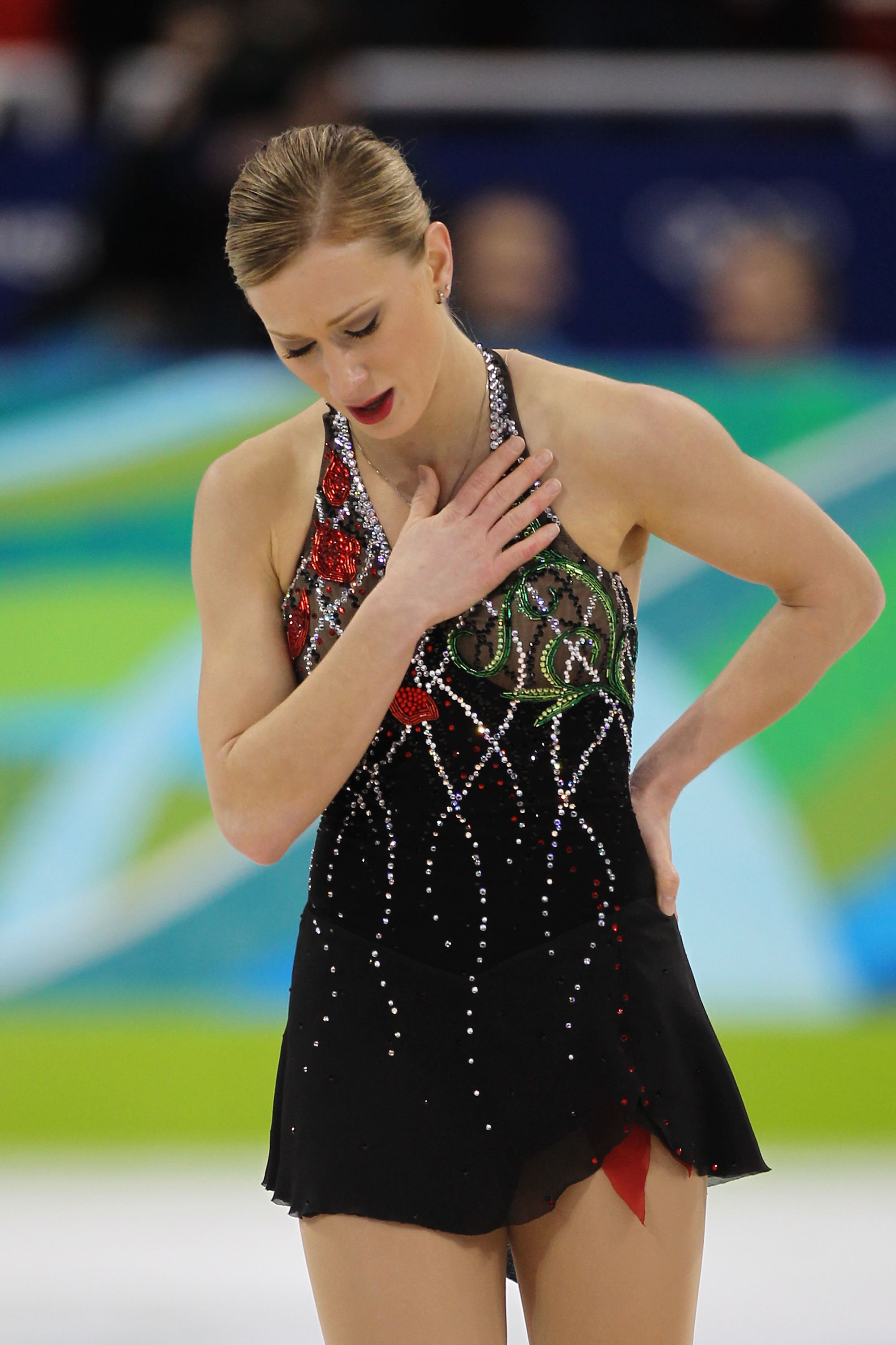 Joannie Rochette on February 23, 2010, in Vancouver, Canada | Source: Getty Images