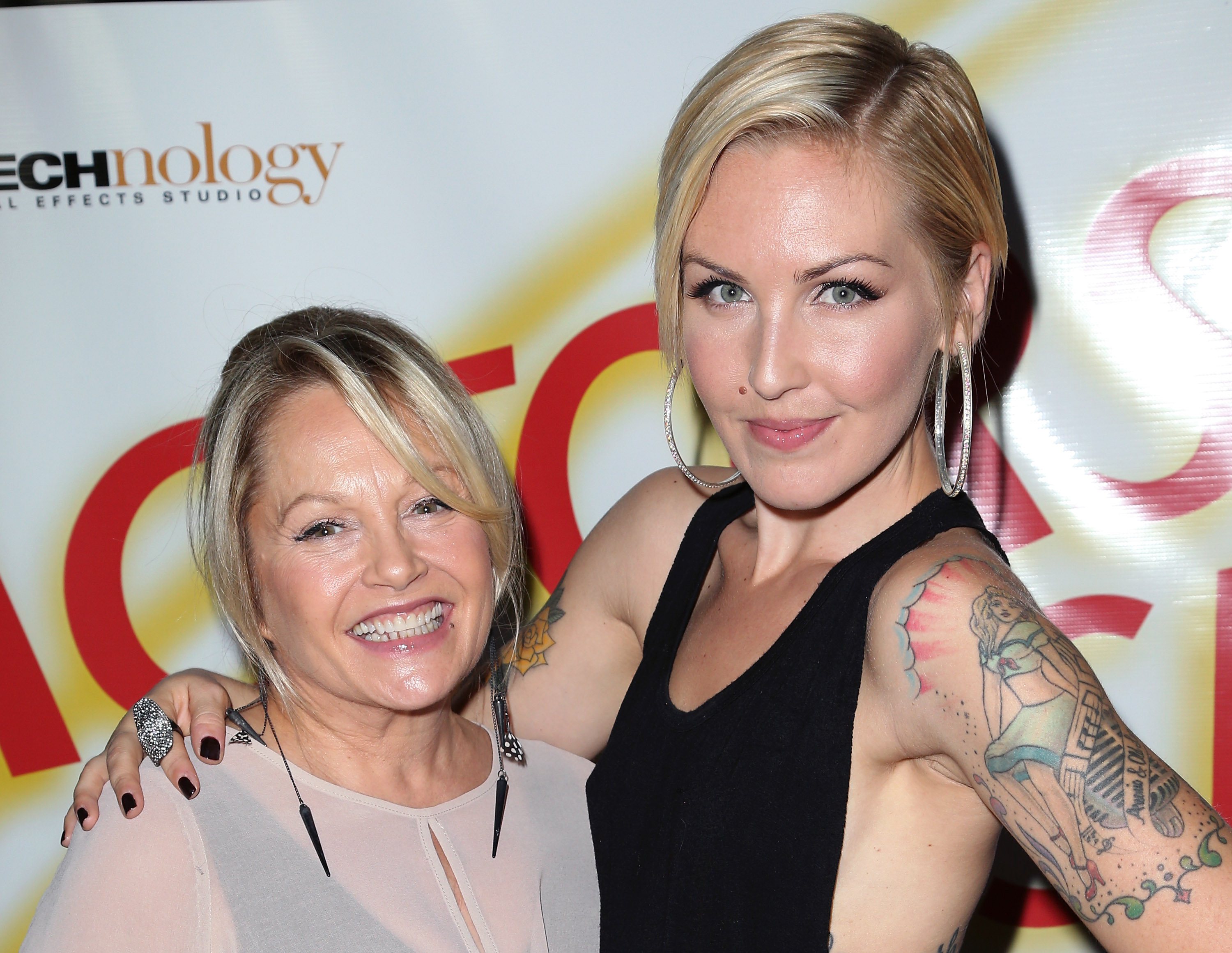 Cherish Lee and Charlene Tilton in Pasadena, California on June 25, 2011 | Source: Getty Images 