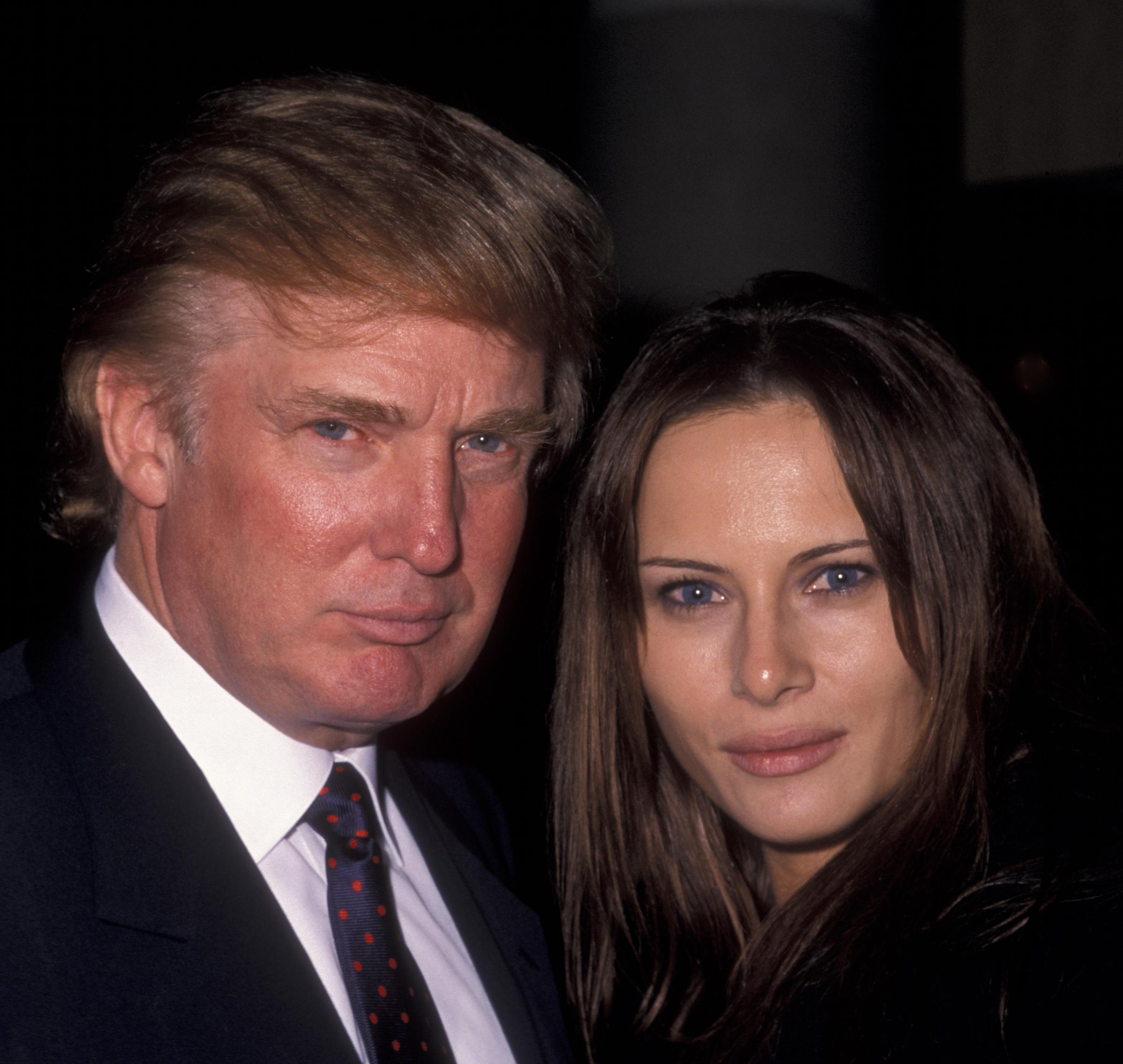 Donald and Melania Trump attend W New York Hotel Grand Opening on December 1, 1998 | Source: Getty Images