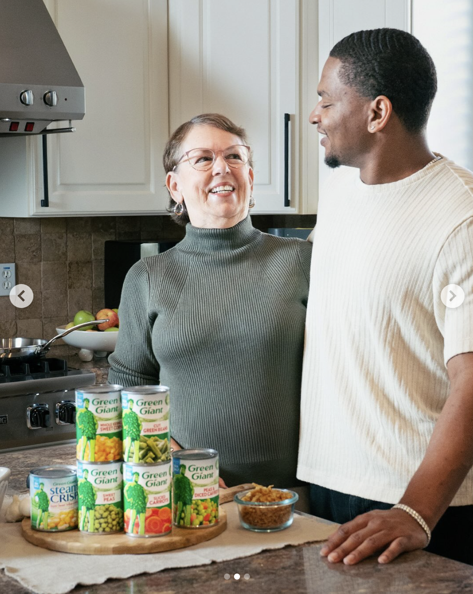 Wanda Dench and Jamal Hinton pose for a sweet photo, dated November 13, 2025 | Source: Instagram/jamalhinton12