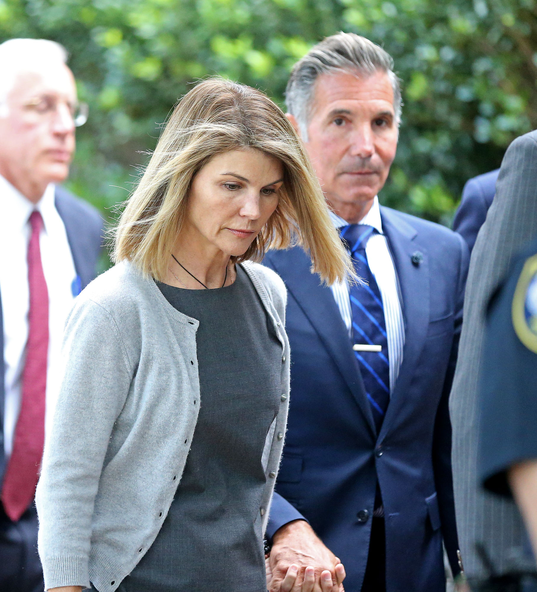 Lori Loughlin and Mossimo Giannulli on August 27, 2019 | Source: Getty Images