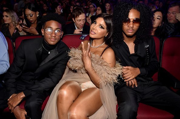 Toni Braxton and family attend the 2019 American Music Awards on November 24, 2019 | Photo: Getty Images