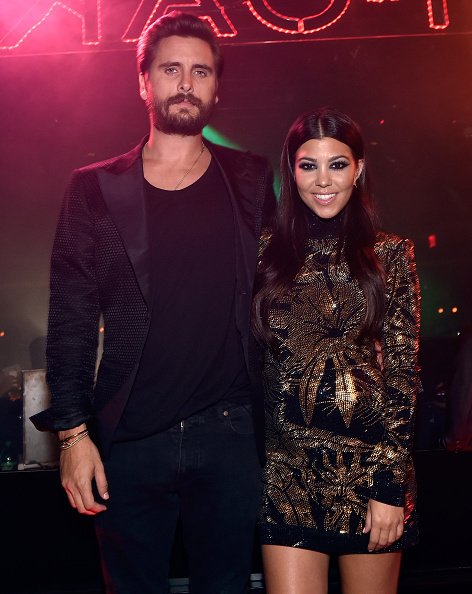 Scott Disick and Kourtney Kardashian at The Mirage Hotel & Casino on May 23, 2015. | Photo: Getty Images