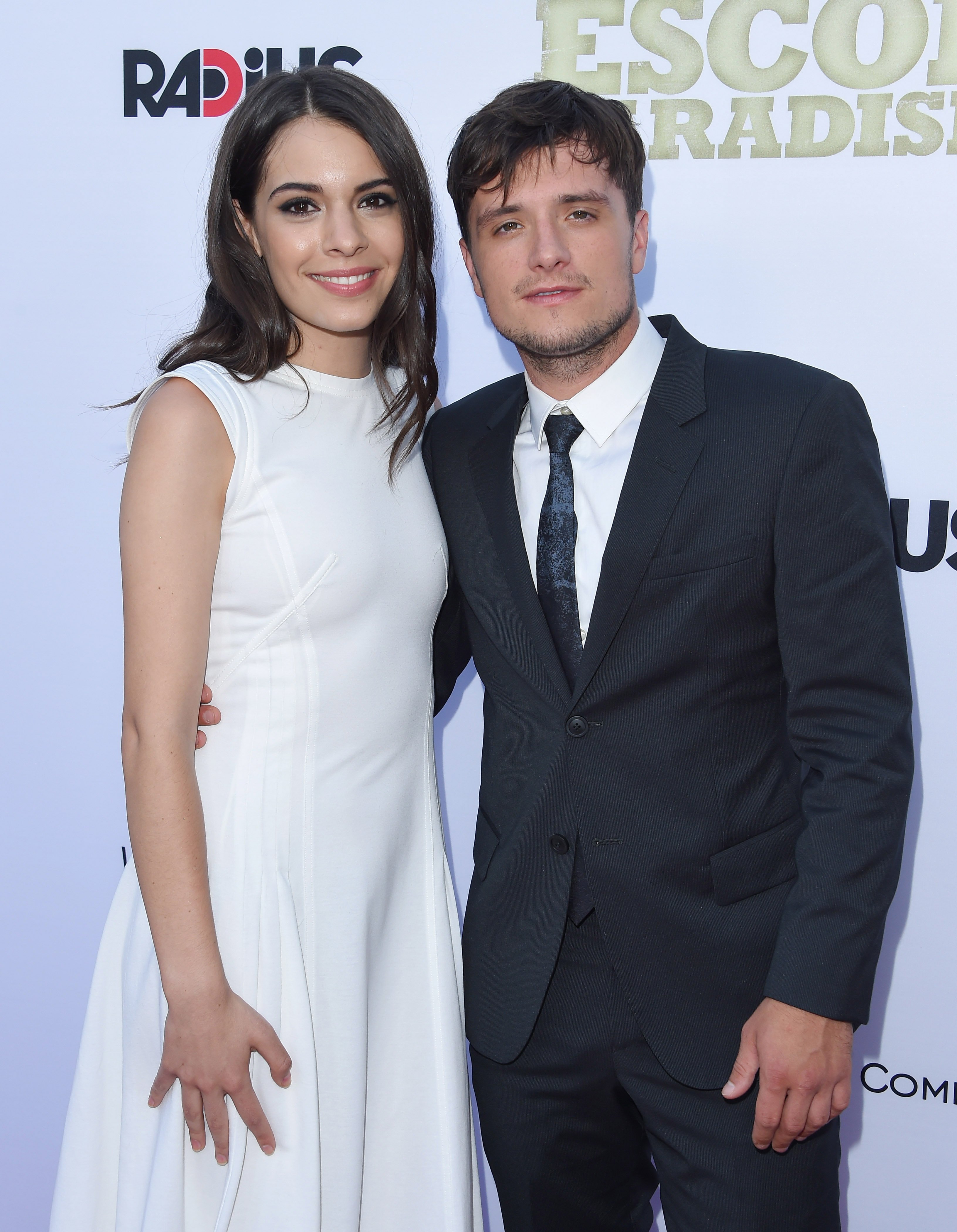 Claudia Traisac and Josh Hutcherson at ArcLight Hollywood on June 22, 2015, in Hollywood, California. | Source: Getty Images