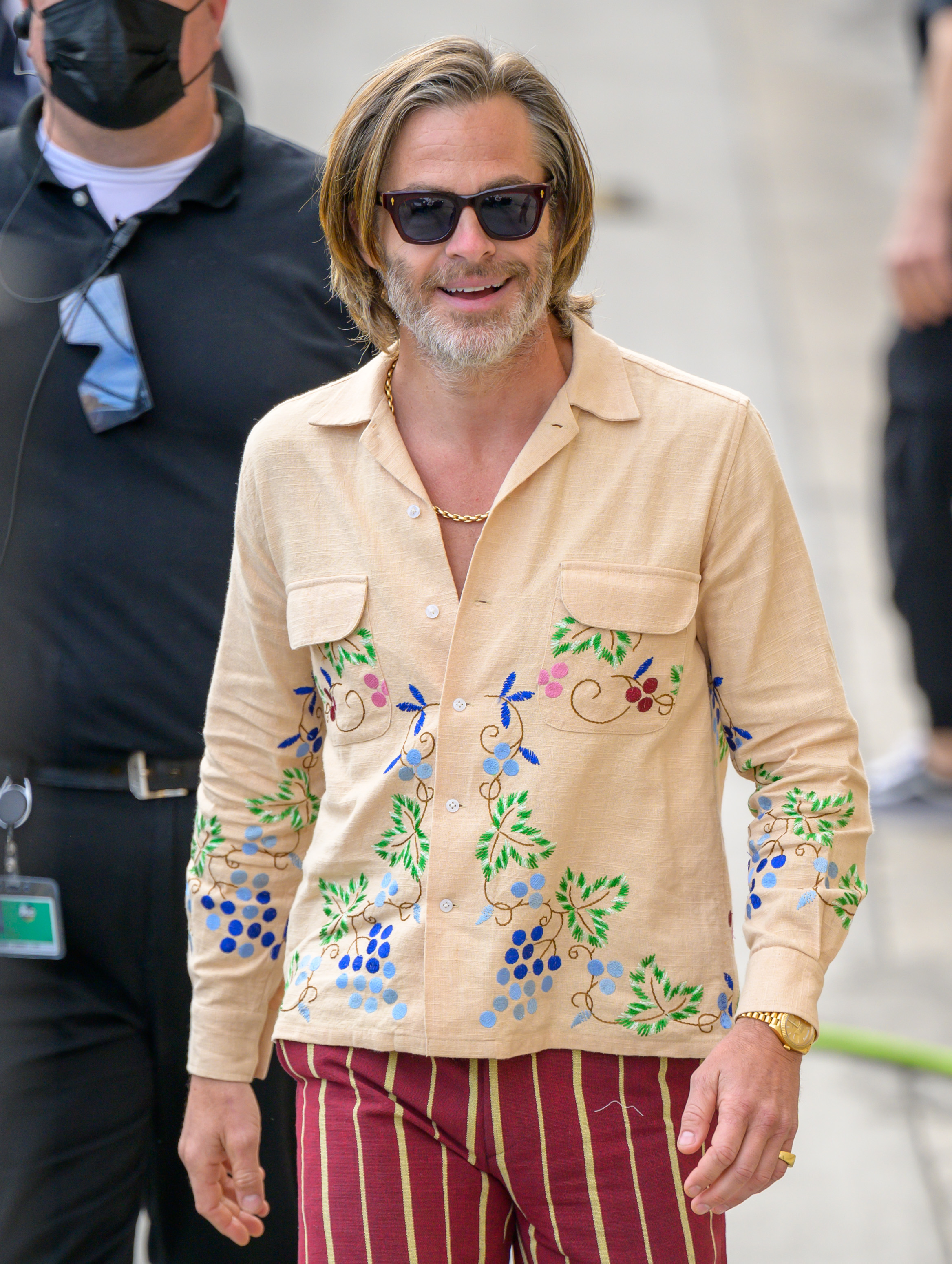 The actor spotted arriving at "Jimmy Kimmel Live" on March 30, 2022 in Los Angeles, California. | Source: Getty Images