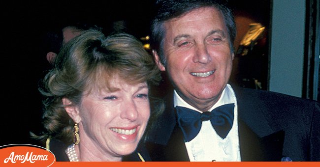 Canadian Broadcaster Monty Hall and wife Marilyn Hall attend Will Rogers Memorial Awards Honoring Monty Hall on March 5, 1982 at the Beverly Hilton Hotel in Beverly Hills, California | Photo: Getty Images