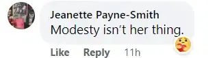 A screenshot of Facebook comments criticizing Jennifer Lopez's beach attire. | Source: facebook.com/DailyMail