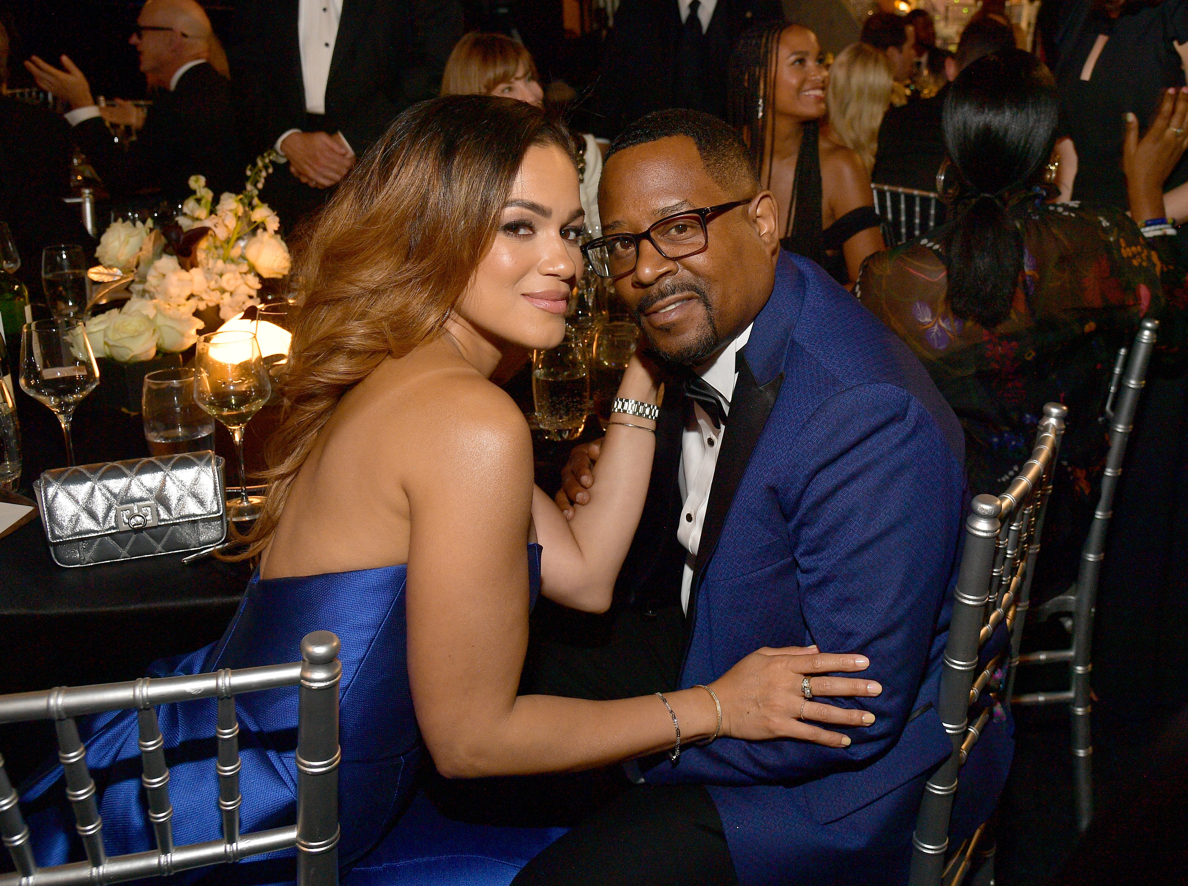 Roberta Moradfar and Martin Lawrence attend the 47th AFI Life Achievement Award on June 06, 2019. | Photo: Getty Images