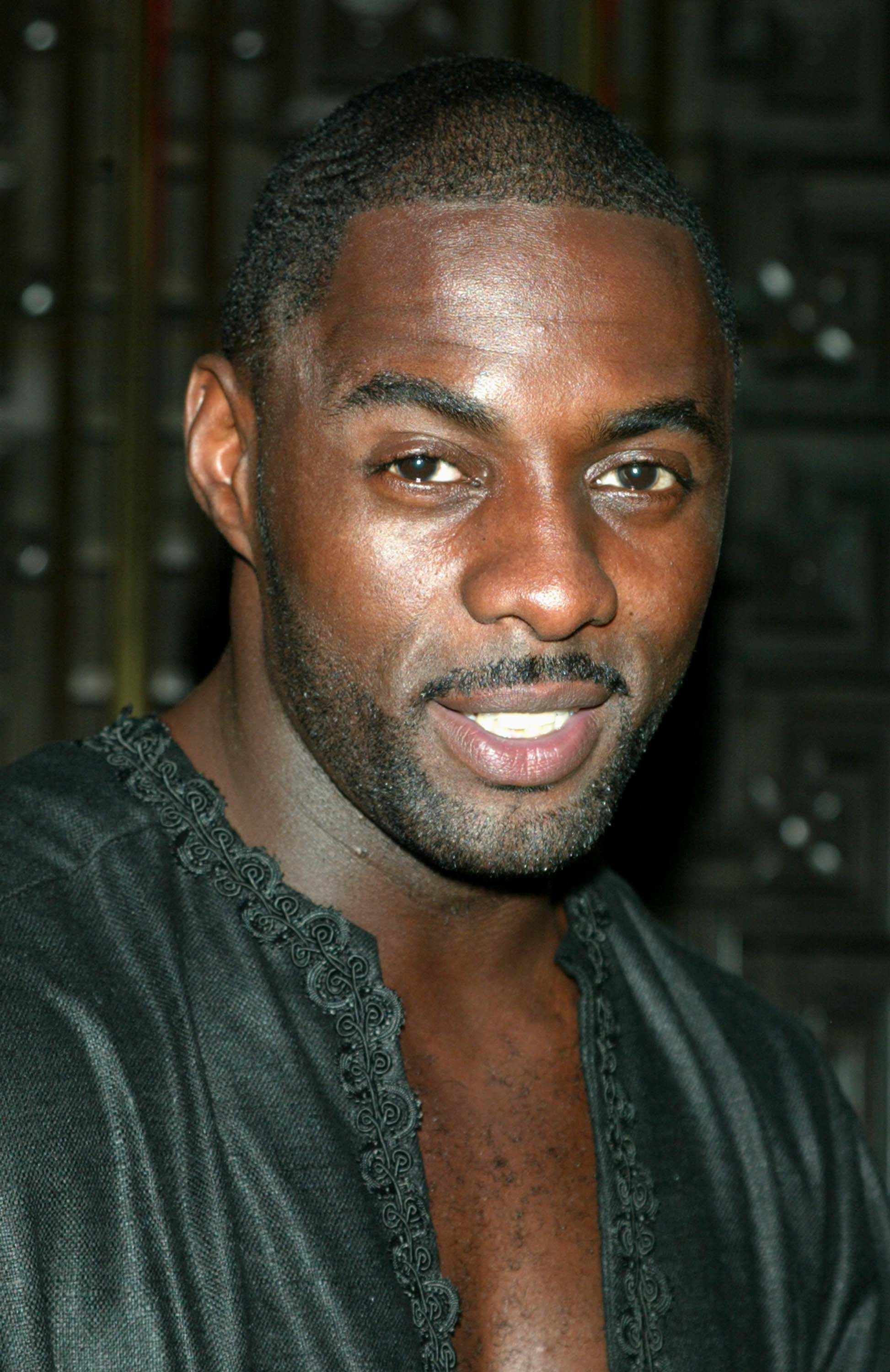 Idris Elba during "The Sopranos" 4th Season premiere on September 6, 2002 | Source: Getty Images