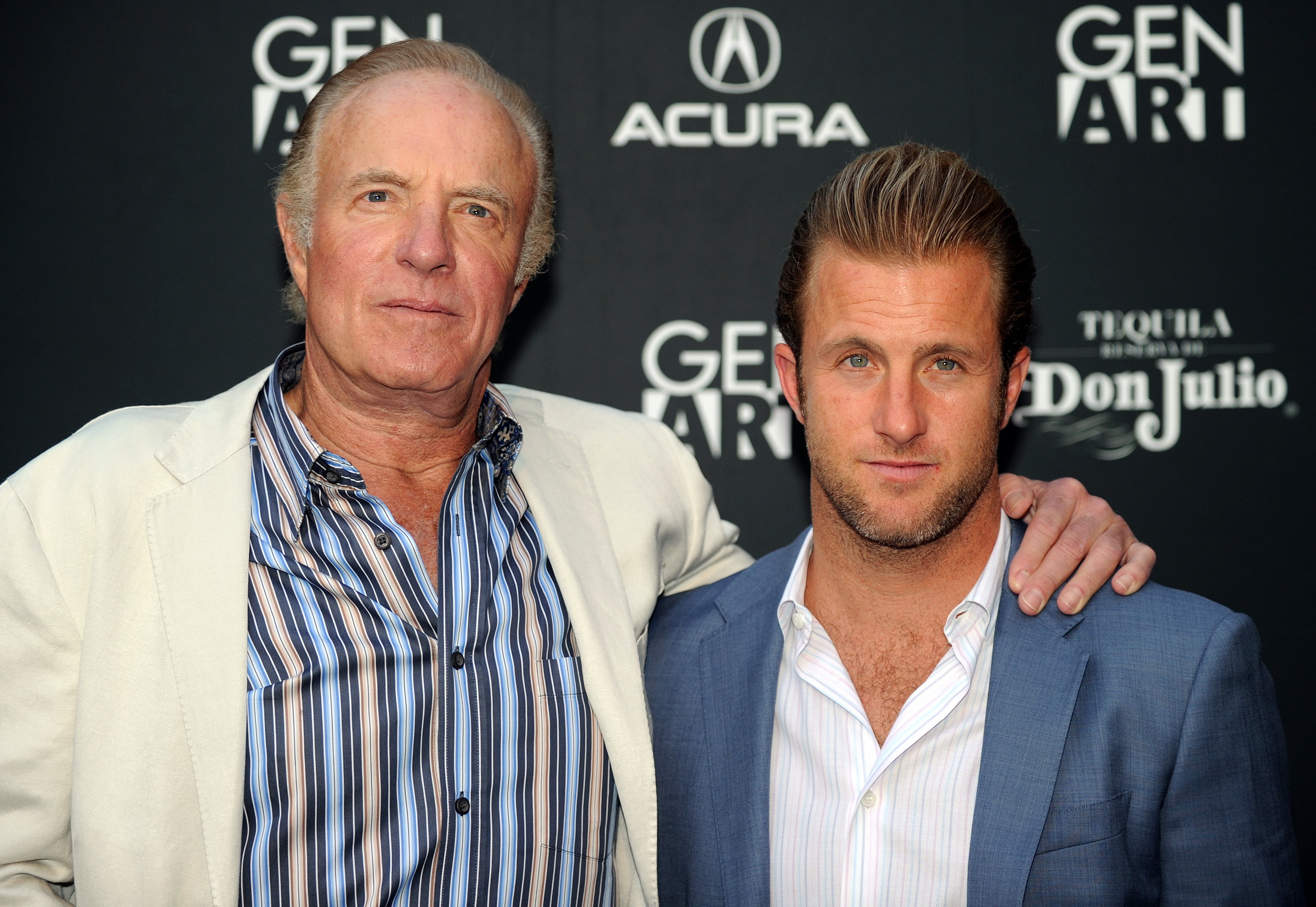  James Caan and his son Scott Caan Jr. arriving at the premiere of "Mercy" at the Egyptian Theater on May 3, 2010 in Hollywood, California. / Source: Getty Images