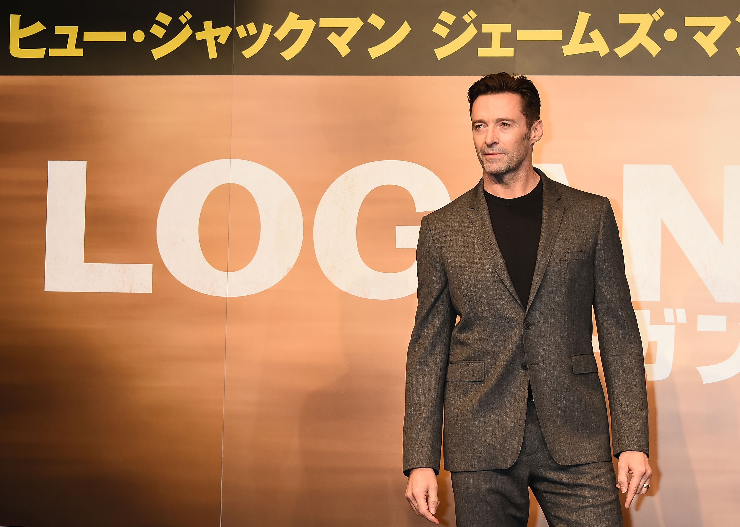 Hugh Jackman at the "Logan" press tour in Tokyo, Japan on May 25, 2017 | Source: Getty Images