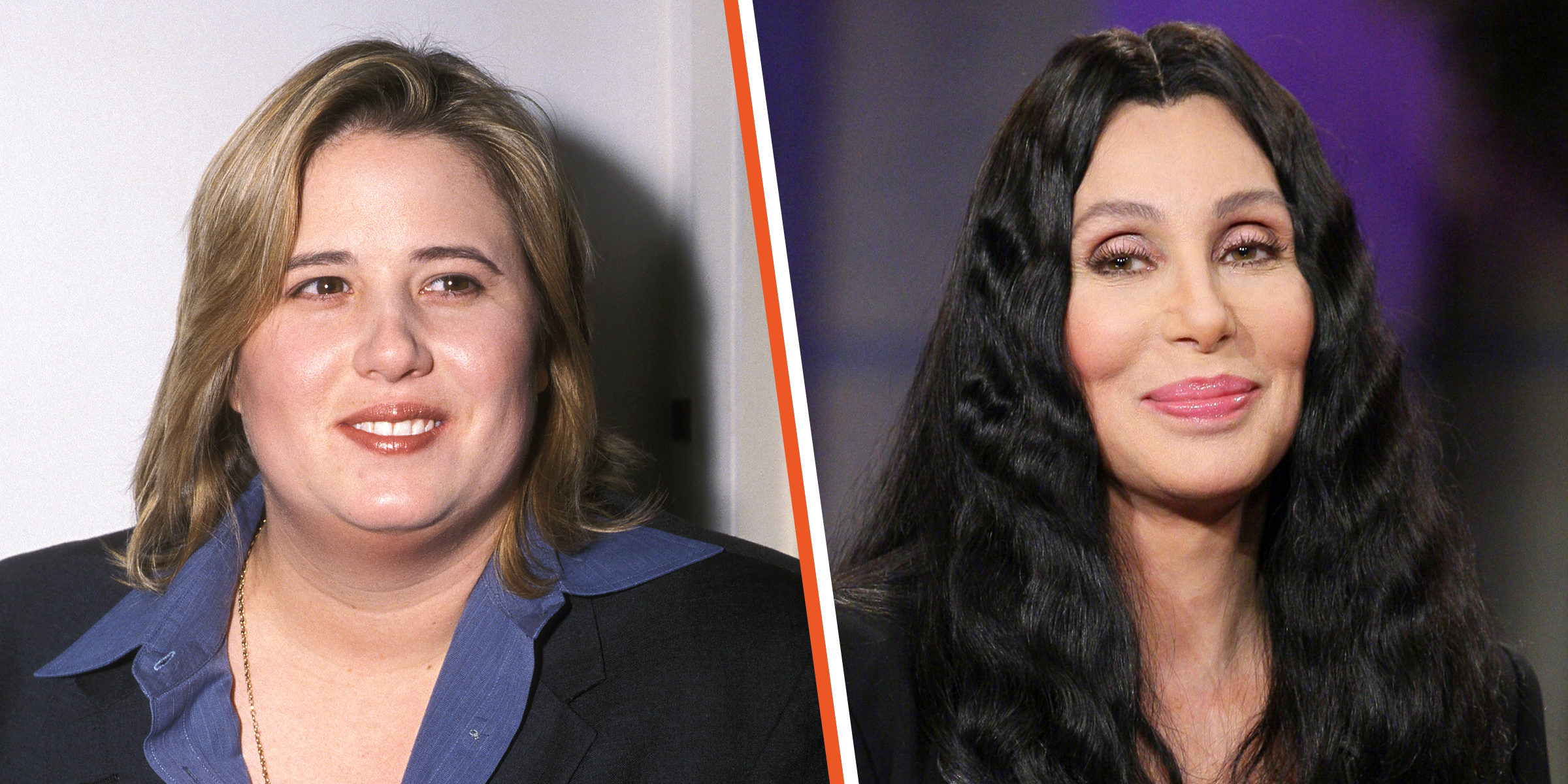 Chaz Bono, 1999 | Cher, 2015 | Source: Getty Images