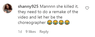Fan's comments under a video of Teyana Taylor's daughter posted by the singer on her Instagram page | Photo:Instagram/teyanataylor