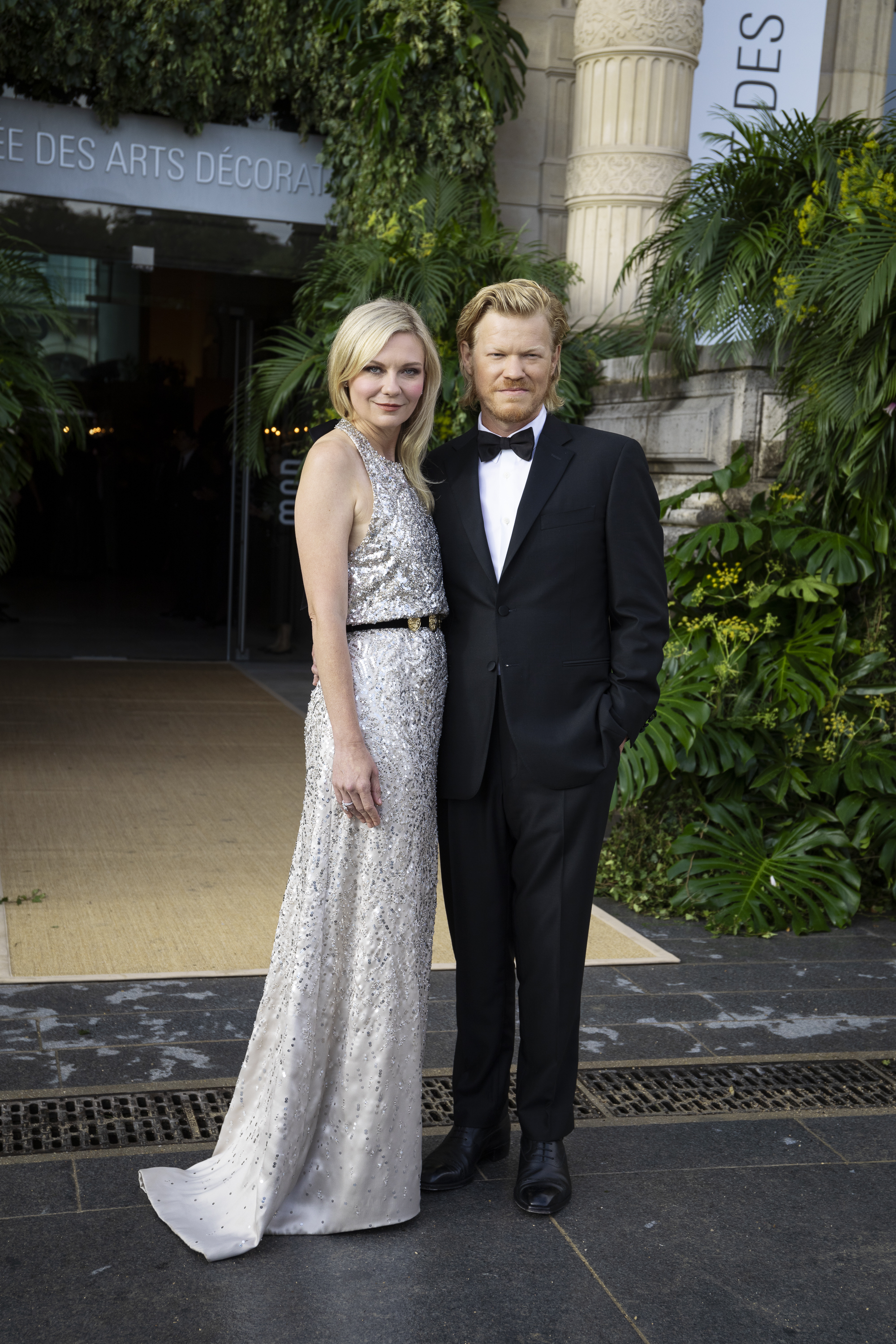 Kirsten Dunst and Jesse Plemons at the Bal d'Été event on July 6, 2025, in Paris, France. | Source: Getty Images