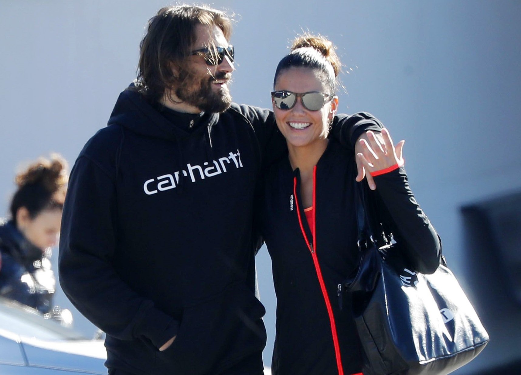 Lara Álvarez y Román Mosteiro fueron vistos el 6 de diciembre de 2016 en Madrid, España. | Foto: Getty Images