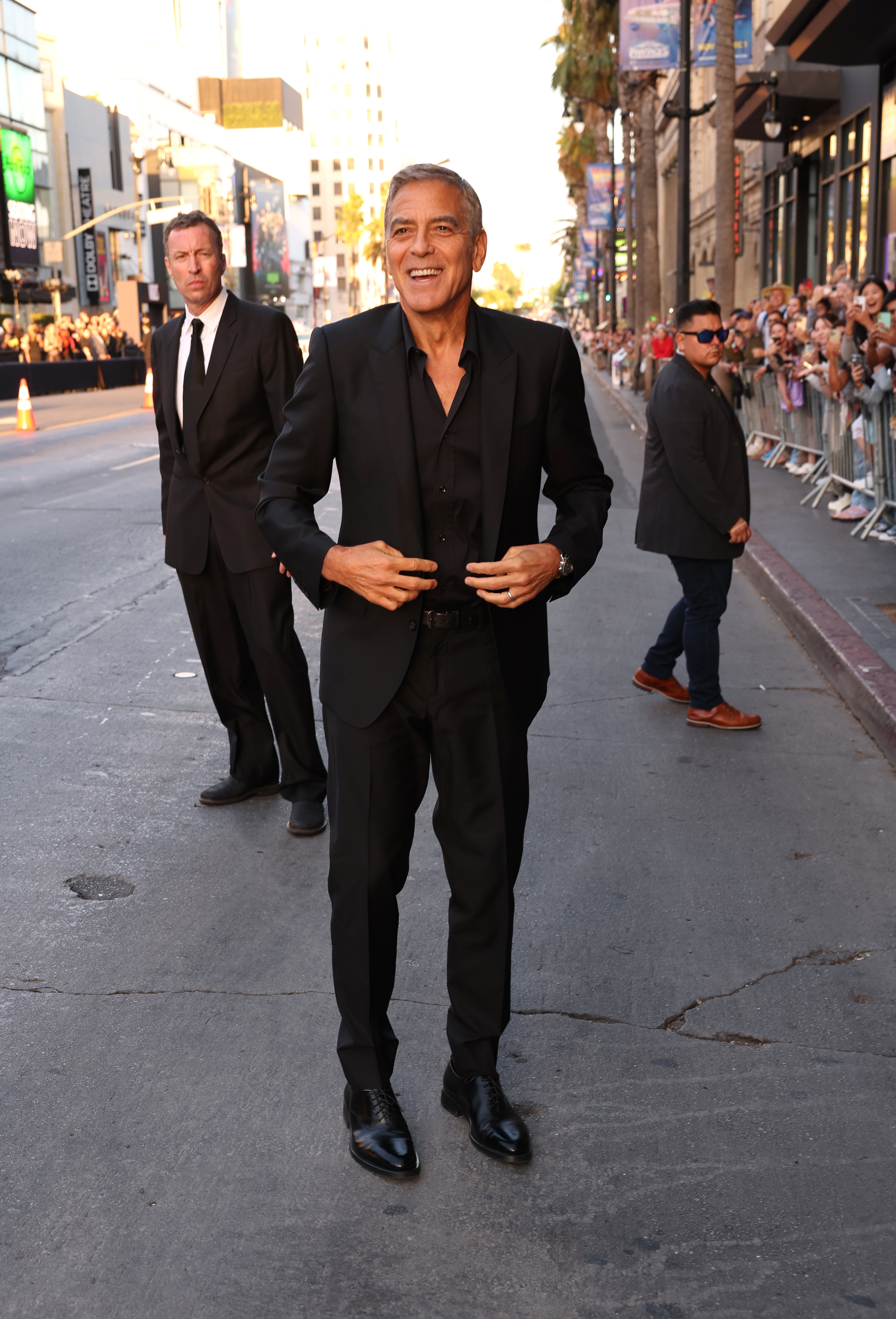 George Clooney attends Apple Original Films’ U.S. premiere screening of “Wolfs” at TCL Chinese Theatre on September 18, 2024 in Hollywood, California | Source: Getty Images