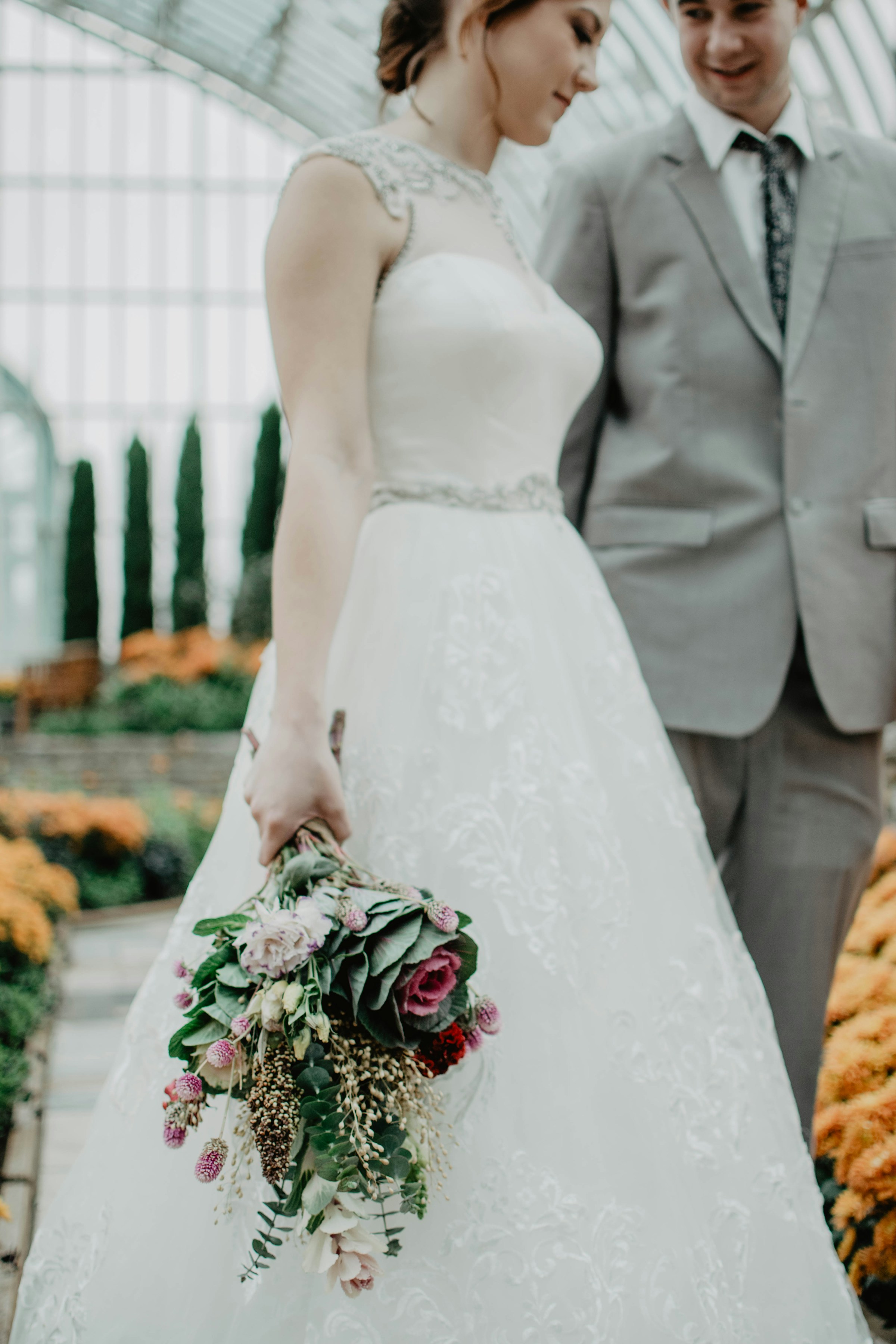 A bride and groom at their wedding | Source: Unsplash