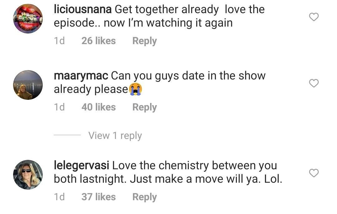 Screenshot of comments on "Blue Bloods'" Instagram photo. | Source: Instagram/BlueBloods_CBS