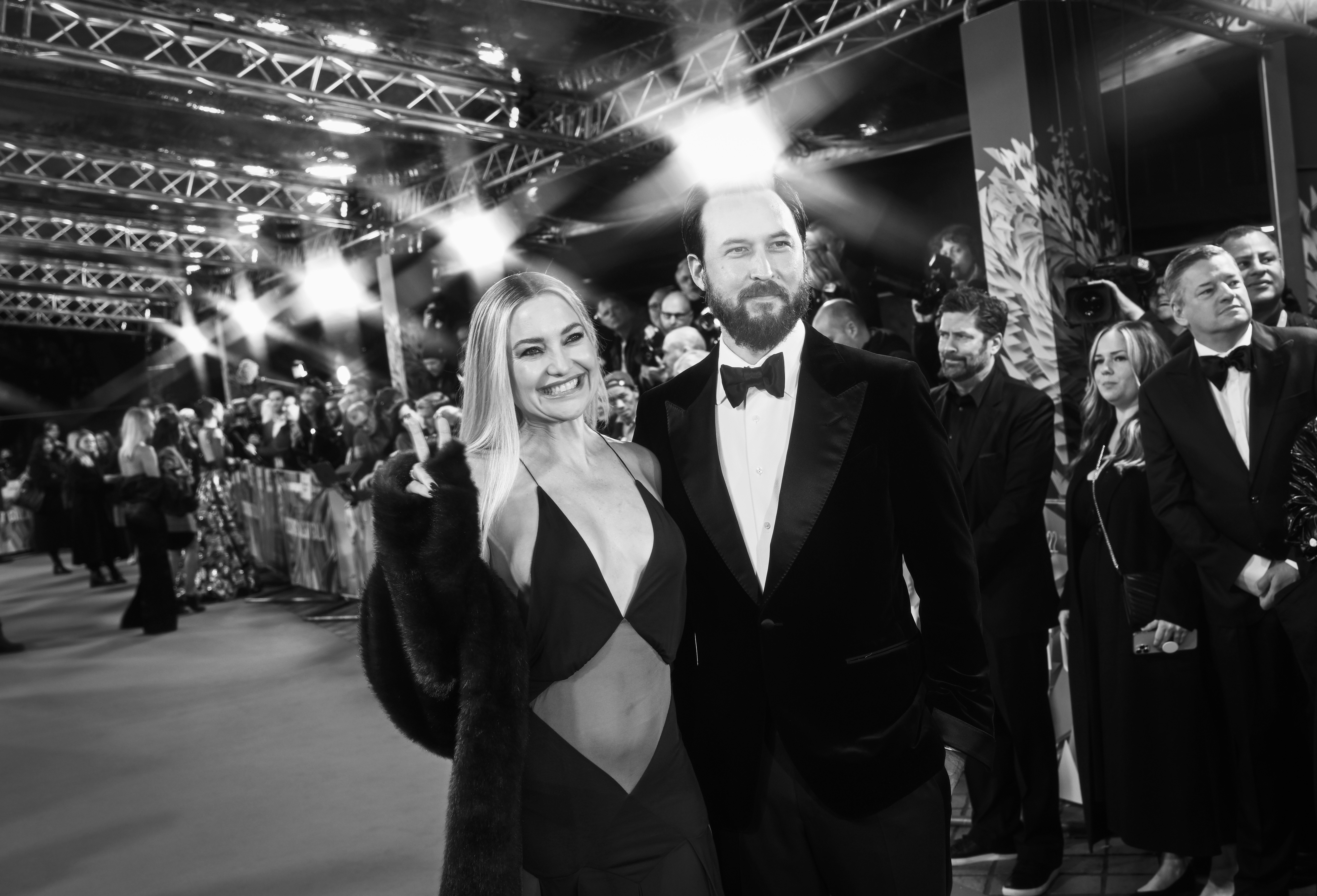Kate Hudson and Danny Fujikawa during the 66th BFI London Film Festival at The Royal Festival Hall on October 16, 2022, in London, England. | Source: Getty Images