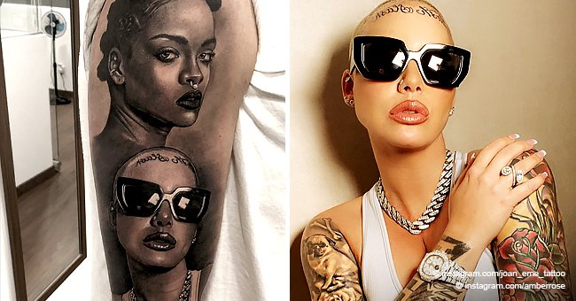 Kobe Bryants Death Inspired Amber Rose To Get New Face Tattoo  The Blast