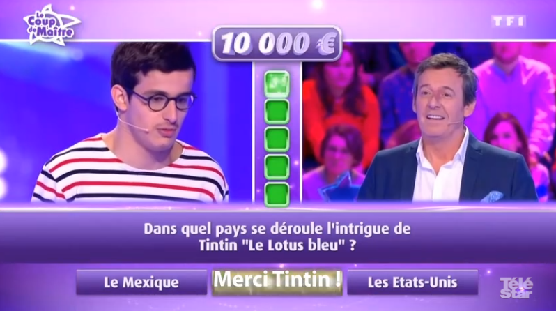 Paul en faisant son coup de maître. | Photo : Téléstar Paul en faisant son coup de maître. | Photo : Téléstar