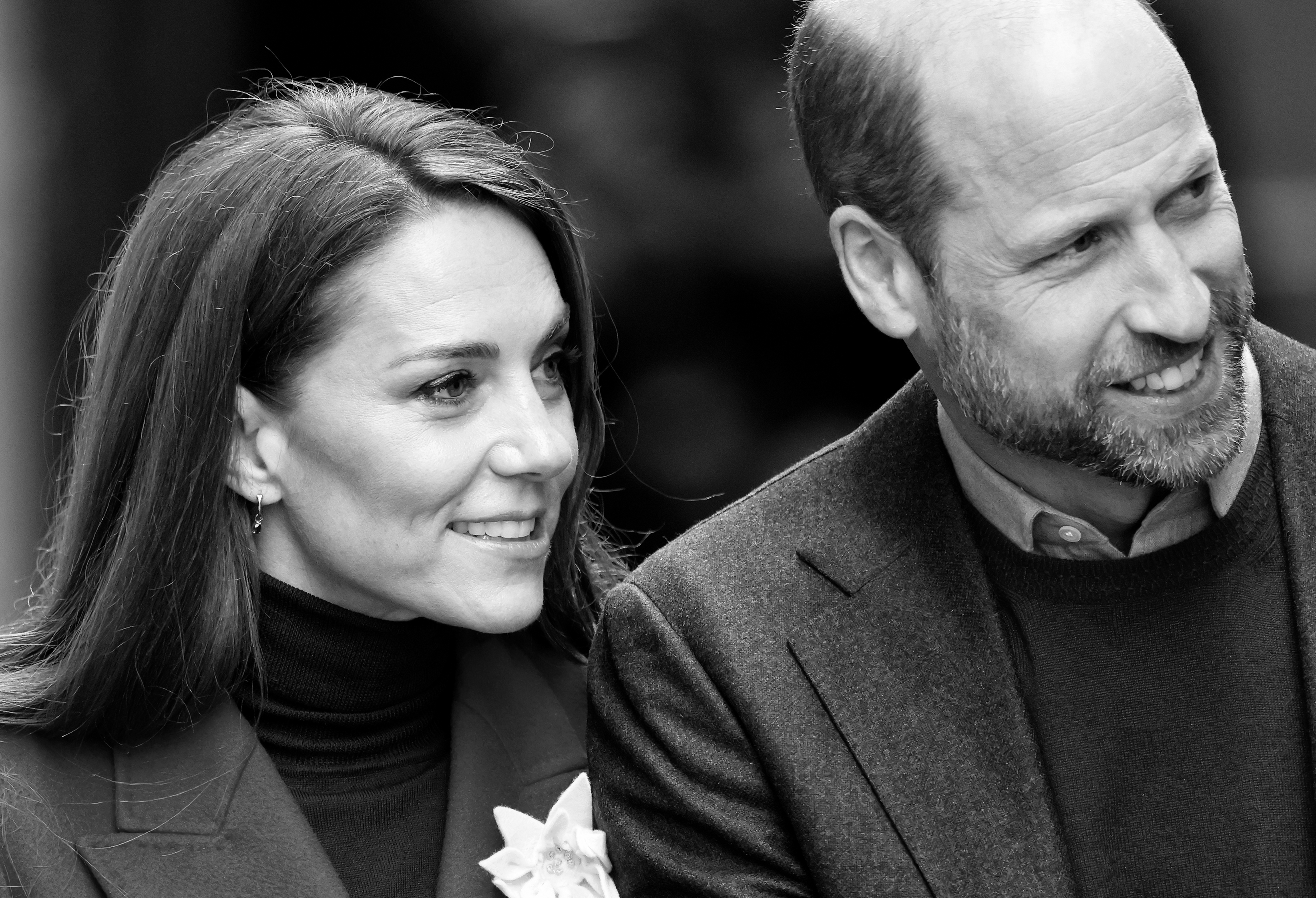 Catherine, Princess of Wales and Prince William, Prince of Wales visit Pontypridd Market on 26 February 2025 in Pontypridd, Wales. | Source: Getty Images