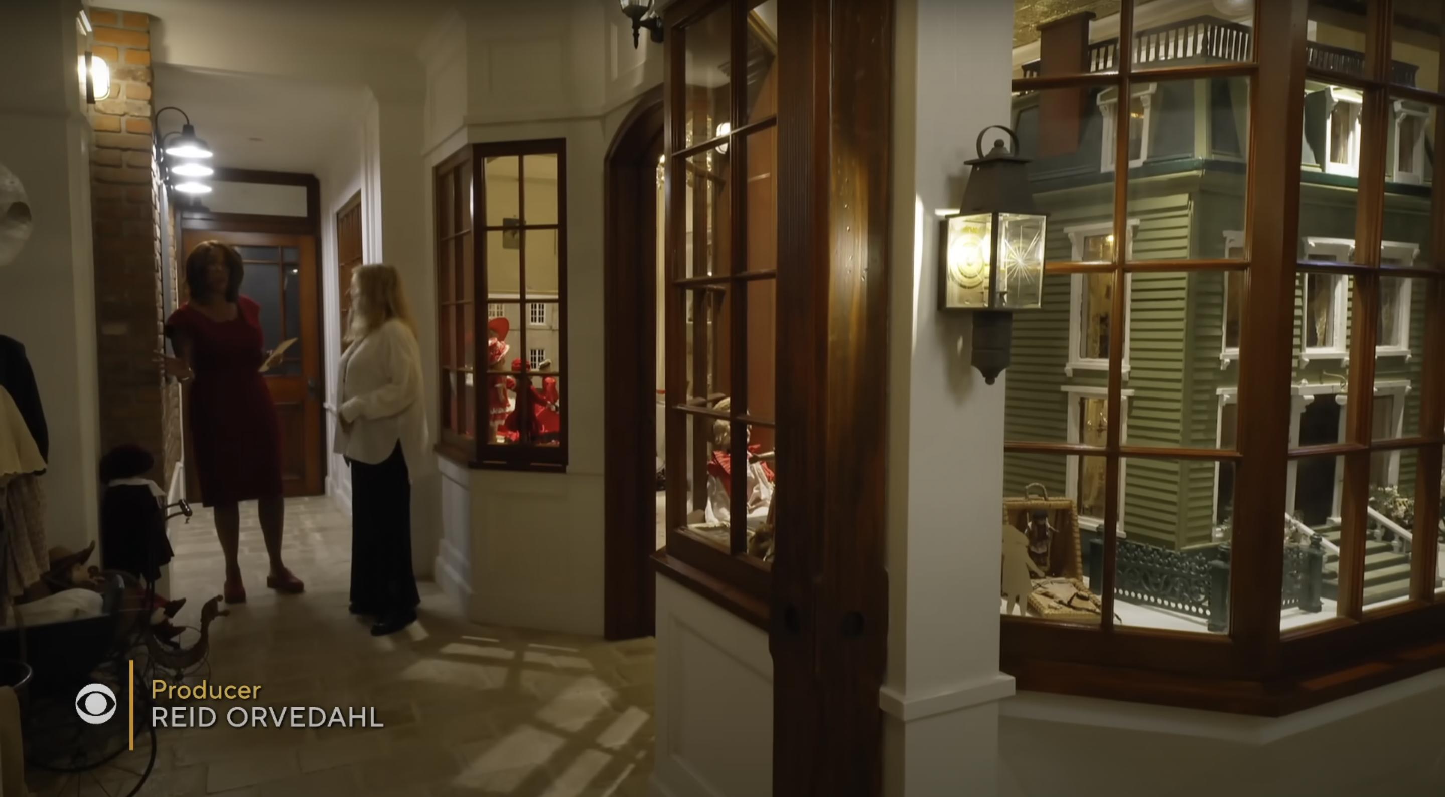 Barbra Streisand showing Gayle King around her home, posted on November 5, 2023 | Source: YouTube/CBS Sunday Morning