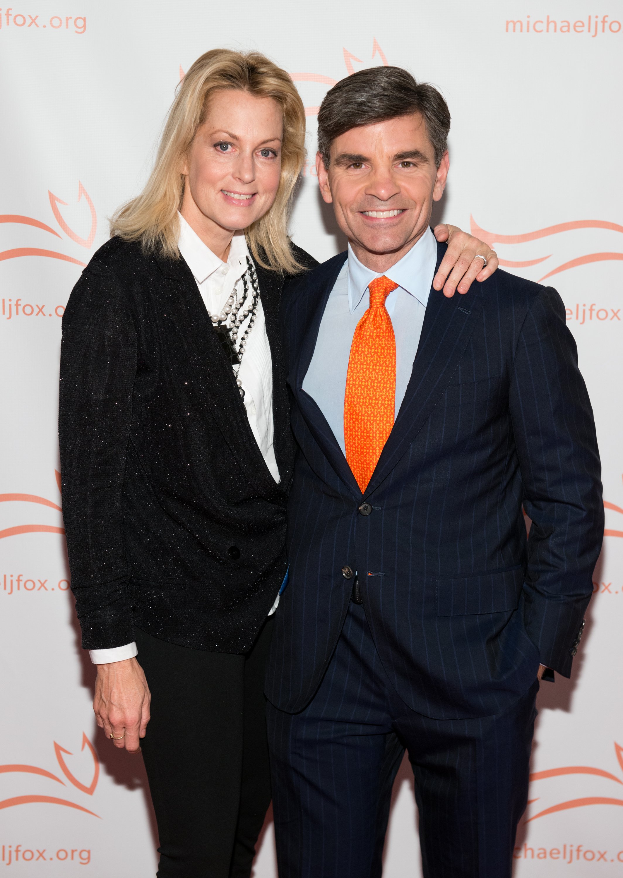 Ali Wentworth and George Stephanopoulos attend the Michael J. Fox Foundation's "A Funny Thing Happened On The Way To Cure Parkinson's" Gala on November 14, 2015. | Source: Getty Images