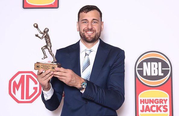 Andrew Bogut at Crown Palladium on February 17, 2019 in Melbourne, Australia. | Photo: Getty Images