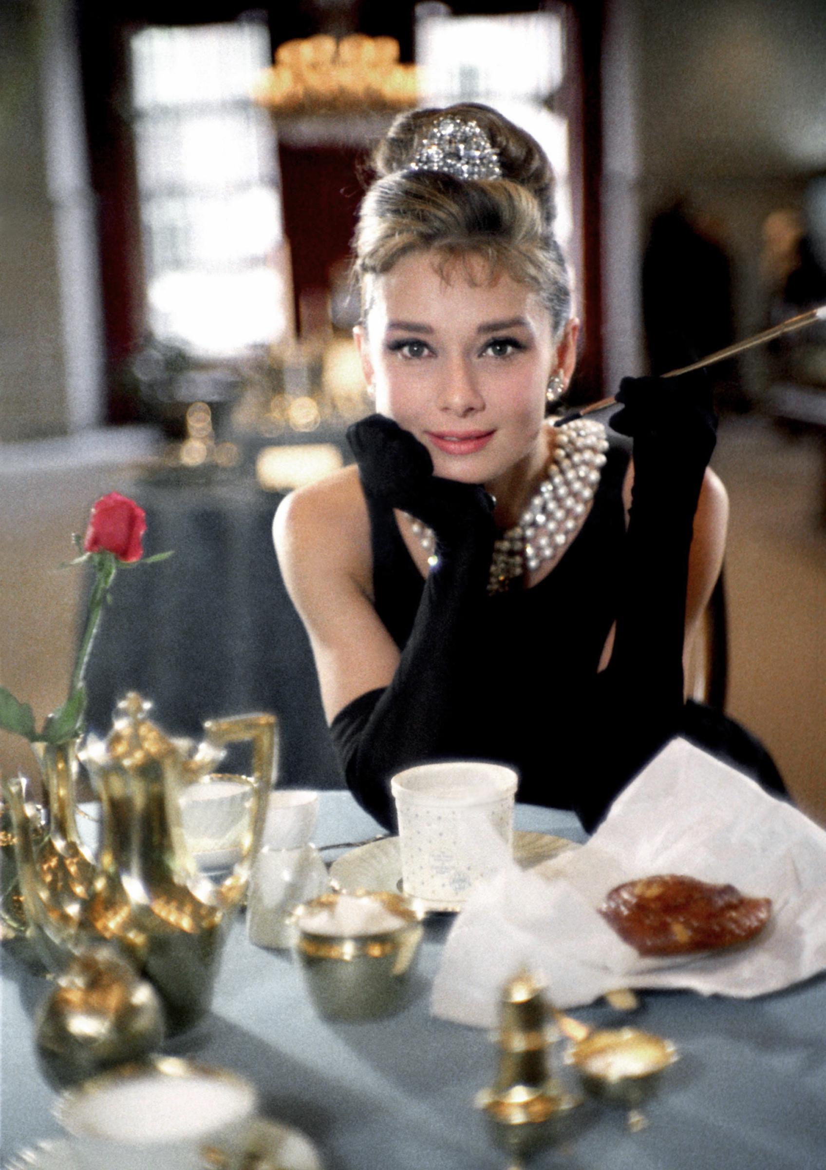 Audrey Hepburn posing for a publicity still for the Paramount Pictures film 'Breakfast at Tiffany's' in 1961 in New York City | Source: Getty Images
