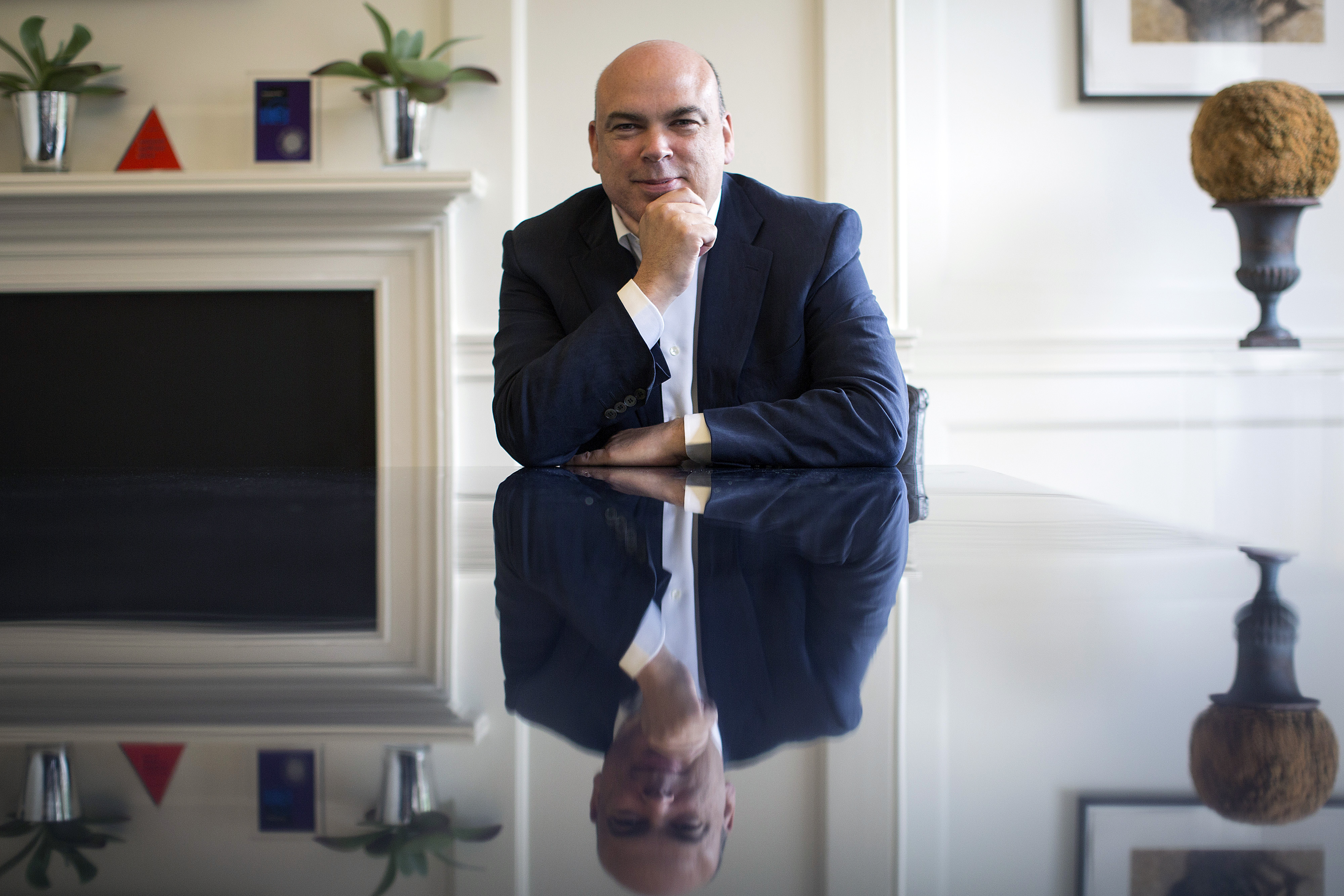 Mike Lynch posing for a picture in London, England on July 8, 2014 | Source: Getty Images