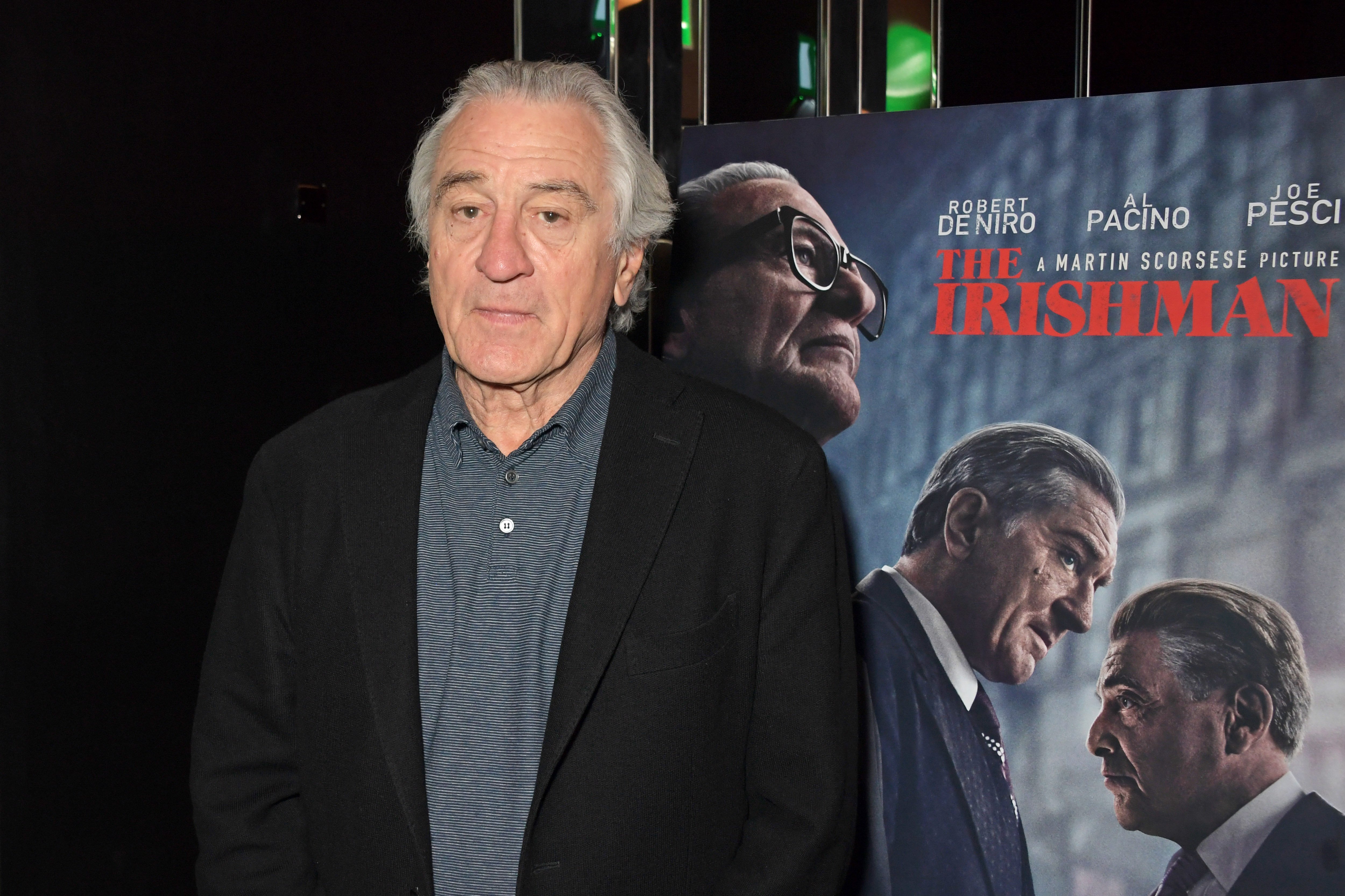 Robert De Niro at a screening of "The Irishman" in London on December 18, 2019 | Source: Getty Images