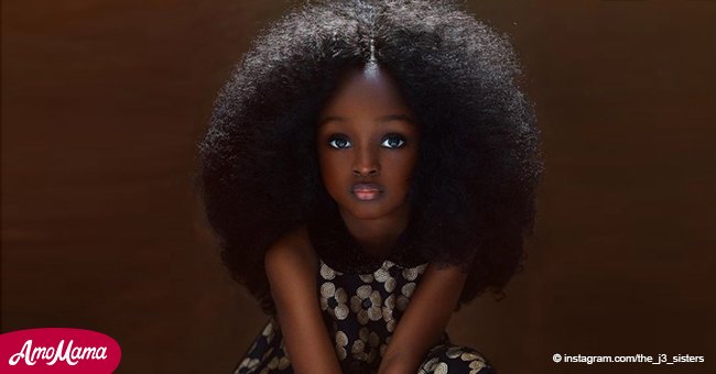 5-year-old girl is dubbed most beautiful child after her photo reached the world