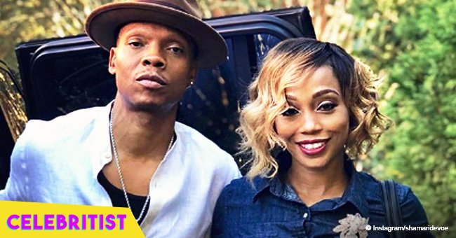 Ronnie and Shamari DeVoe's twins rock oversized hats in adorable pictures shared by mom